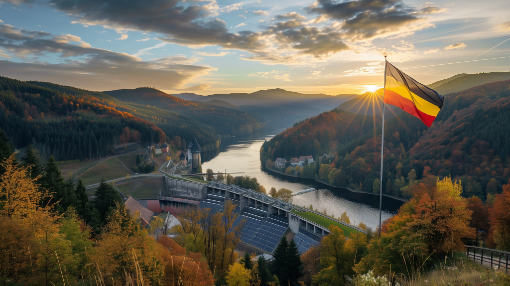 andrew galb a townin germany german flag flying filled hydroele 12e00172 a185 4ac6 a827 902429731812